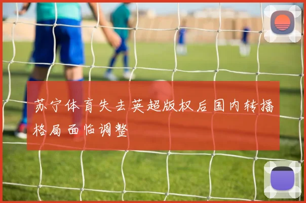 苏宁体育失去英超版权后国内转播格局面临调整