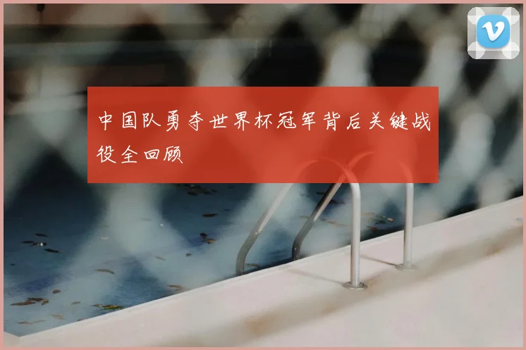 中国队勇夺世界杯冠军背后关键战役全回顾