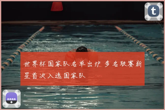 世界杯国家队名单出炉 多名联赛新星首次入选国家队